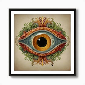 Eye Of The Gods Art Print