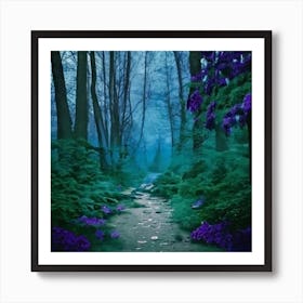 Forest 40 Art Print