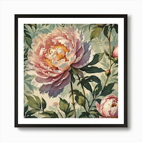 Peonies Art Print