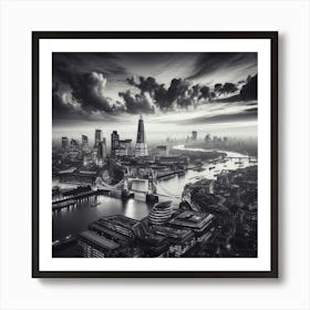 London Skyline 2 Art Print