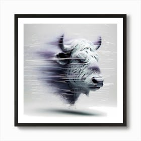 Creative Abstract Visual 96 Art Print