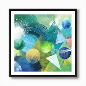 Abstract Painting 196 Art Print