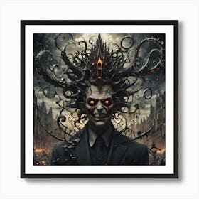 Synthesis Of Chaos And Madness 3 Art Print