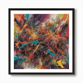 Abstract Painting 150 Art Print