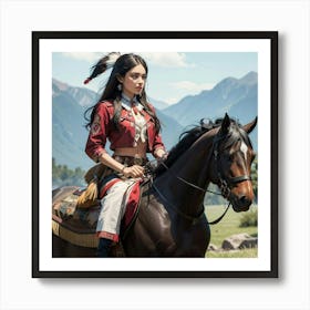 American Indian Art Print