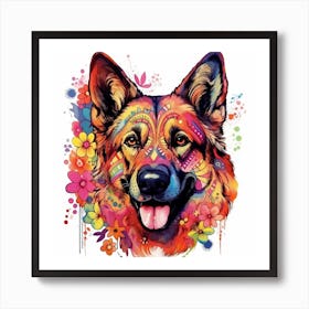 German Shepherd 1 Art Print