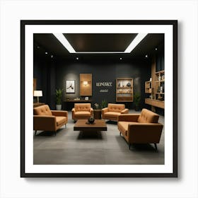 Default Create Unique Design Of Furniture Shop 1 Art Print