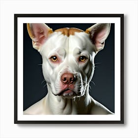 Portrait Of A Dog 2 Art Print