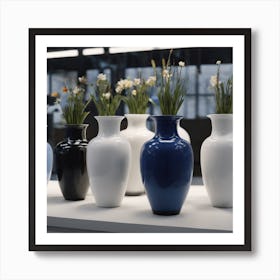 BB Borsa Vases Royal Art Print