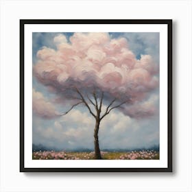 Cherry Blossom Tree 1 Art Print