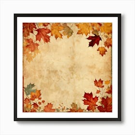 A Vintage Inspired Design That Celebrates Thanksgiving Embodying The Rich Hues And Muted Colors Of (5) 1 Art Print