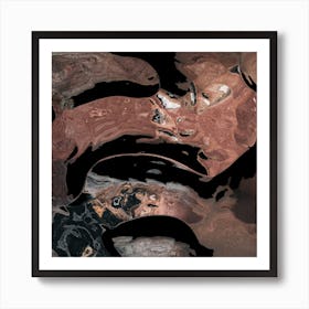 Black Desert Waters Art Print