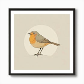 Robin 35 Art Print