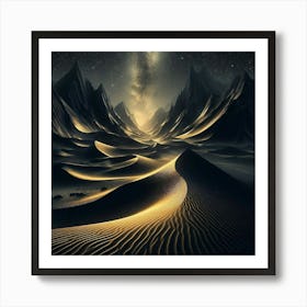 Sandstorm 7 Art Print