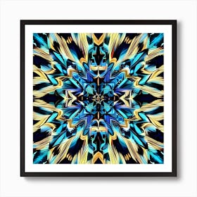 Psychedelic Abstract 2 Art Print