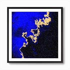 100 Nebulas in Space Abstract n.021 Art Print