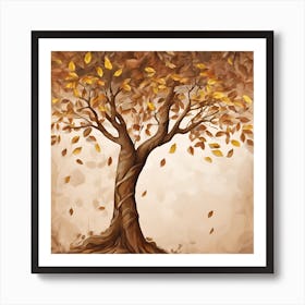 Autumn Tree 1 Art Print