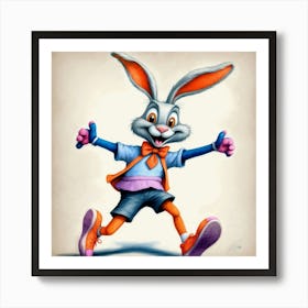 Easter Bunny 42 Art Print