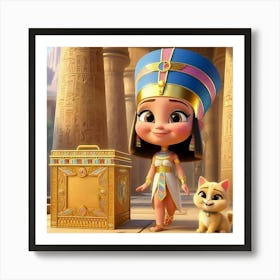 Egyptian Princess Art Print