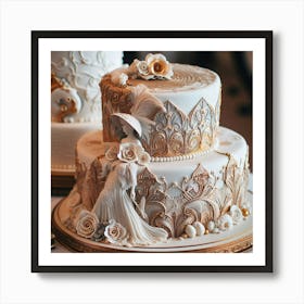 Wedding Cake 6 Art Print