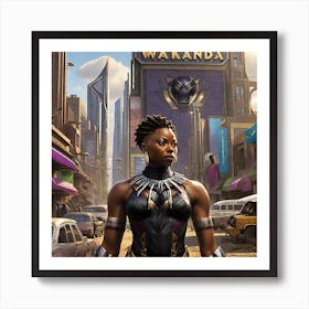 Black Panther 2 Art Print