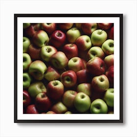 Red And Green Apples 3 Art Print