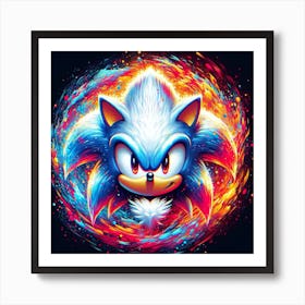 Sonic The Hedgehog 62 Art Print