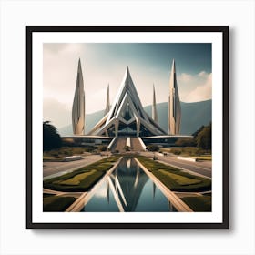 Futuristic Architecture 9 Art Print