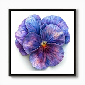 Pansies 3 Art Print