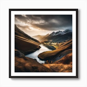 Switzerland 8 Art Print