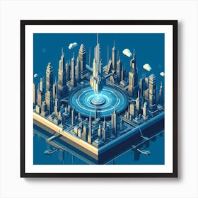 Skyward Vistas Art Print