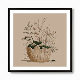 Flowers In A Vase 38 Art Print