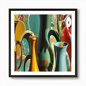 UNIQUE Vase Art Print