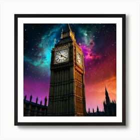 Default Closeup Of A Big Ben Clockthe Giant Bell Inside The Bi 2 Art Print