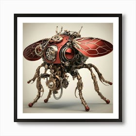 Cute fly Art Print