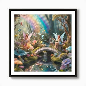 Fairy Garden 6 Art Print