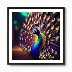 Peacock 1 Art Print