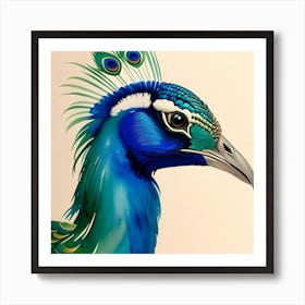 Peacock Art 2 Art Print