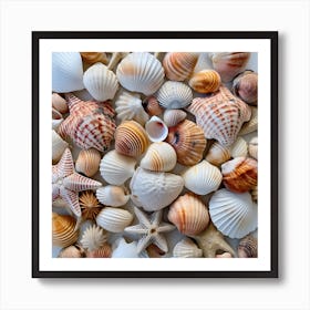 Sea Shells 1 Art Print