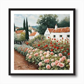 Le Jardin Remarquable Art Print