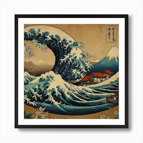 Great Wave Off Kanagawa Art Print