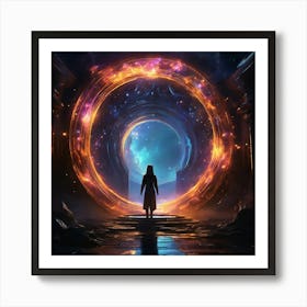 Portal To The Universe Art Print