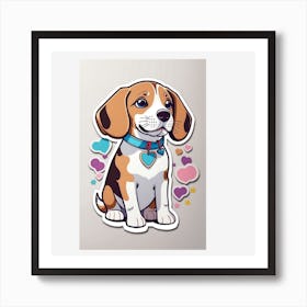 Beagle Art Print