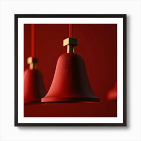 Red Bells Art Print