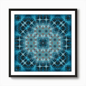 Psychedelic Mandala 6 Art Print