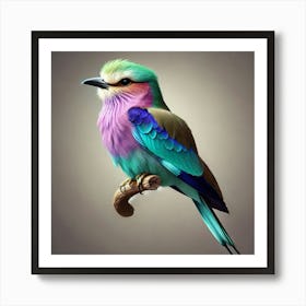 Colorful Bird 2 Art Print