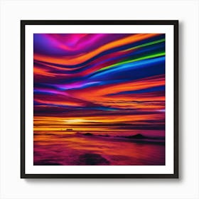 Rainbows In The Sky Art Print