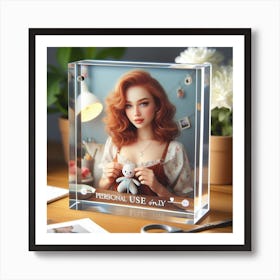 Personal Use Acrylic Block Poster