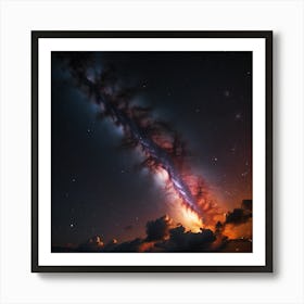 Milky Art Print