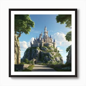 Cinderella Castle Art Print